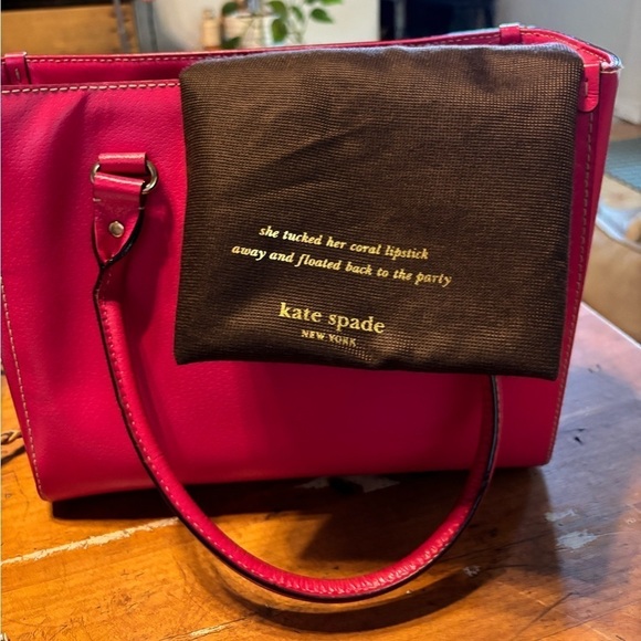 Kate Spade ♠️ Pink Wellesley w/Dustbag - Picture 3 of 11